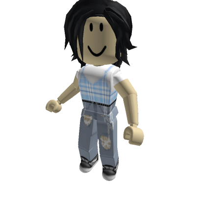 Blue-Plaid-Top-Roblox-Avatar