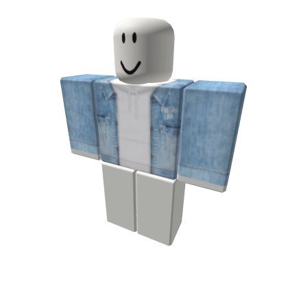 Denim-Jacket-with-White-Hoodie-Roblox Denim-Jacket-with-White-Hoodie-Roblox