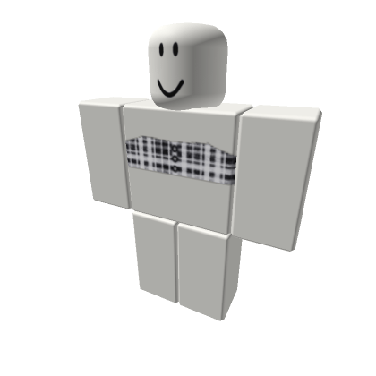 Cute Aesthetic-flannel-tube-top-Roblox
