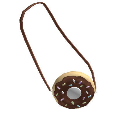 Chocolate-Donut-Purse-Roblox Chocolate-Donut-Purse-Roblox