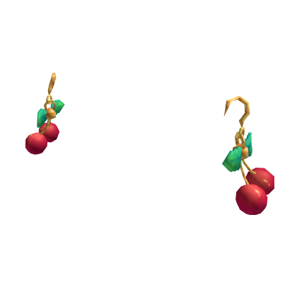Roblox-Cherry-Earrings