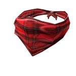 Bandites Red Plaid Bandana roblox Bandites Red Plaid Bandana roblox