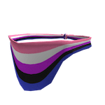 Gender Fluid Pride Bandana roblox Gender Fluid Pride Bandana roblox