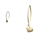Miau Heart Earrings Gold Roblox Miau Heart Earrings Gold Roblox