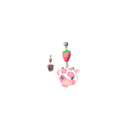Strawberry Cow Earrings roblox Strawberry Cow Earrings roblox