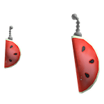 Watermelon Earrings roblox Watermelon Earrings roblox