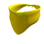 Yellow Bandana roblox id code Yellow Bandana roblox id code