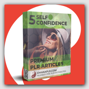 5 Premium Self Confidence PLR Articles - Featured Image