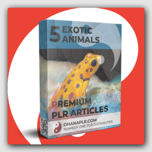 5 Premium Exotic Animals PLR Articles - Featured Image