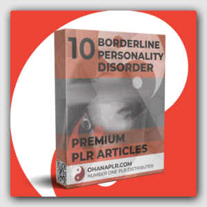 10 Premium Borderline Personality Disorder PLR Articles - Featured Image