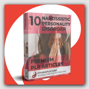 10 Premium Narcissistic Personality Disorder PLR Articles - Featured Image
