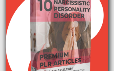 10 Premium Narcissistic Personality Disorder PLR Articles - Featured Image