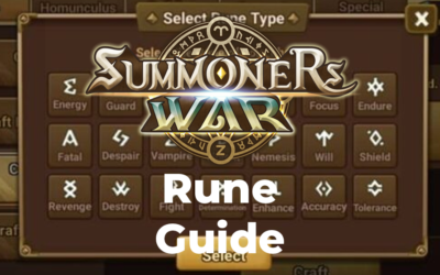Summoners War Rune Guide
