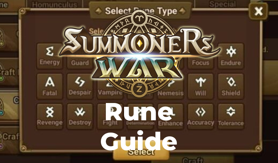 Summoners War Rune Guide