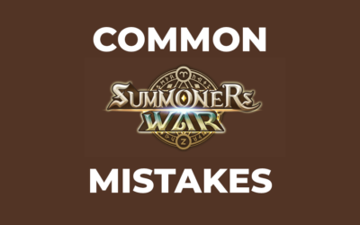 Common Summoners War Mistakes and How to Avoid Them