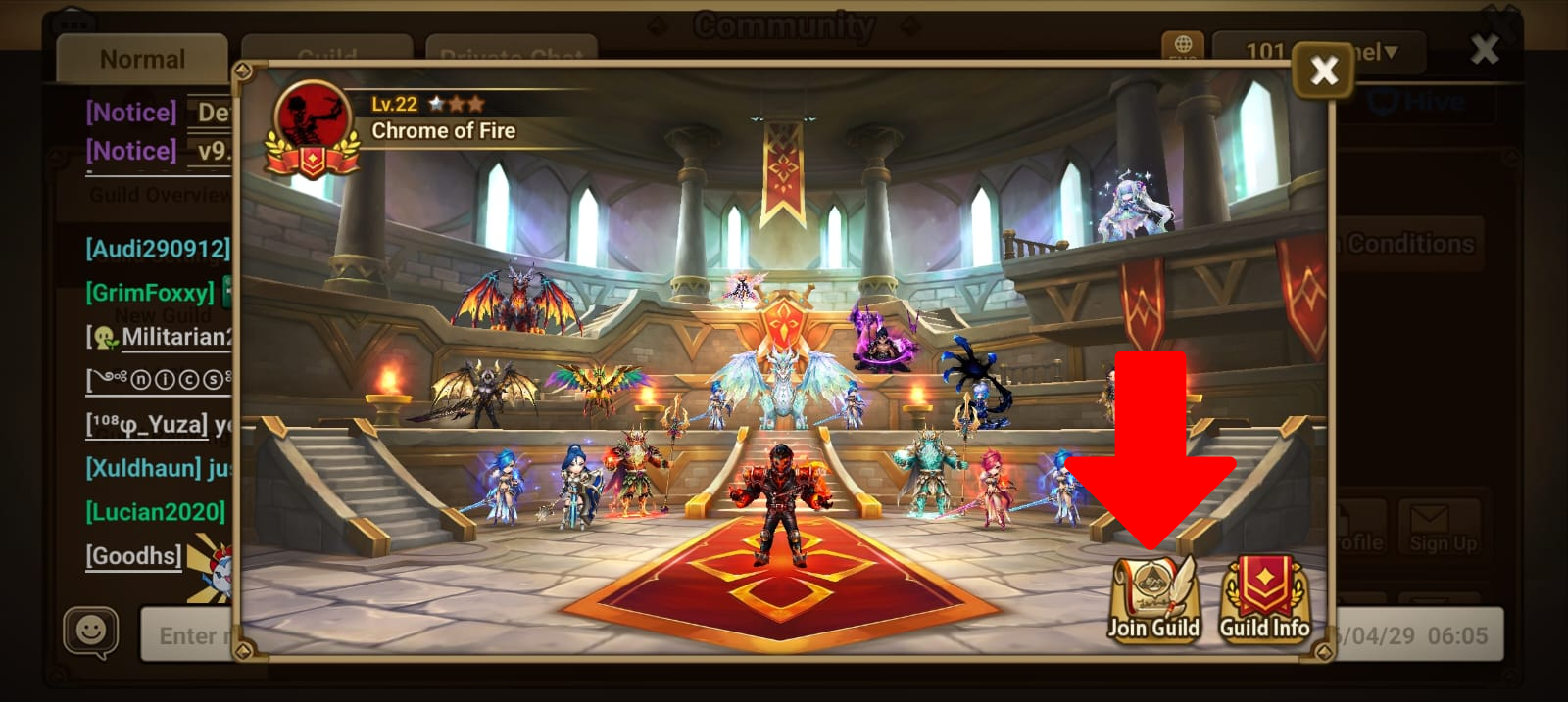 How to Join a Guild - Chat Channel Method 1-2