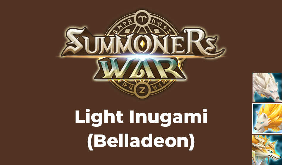 Summoners War Light Inugami (Belladeon) Runes